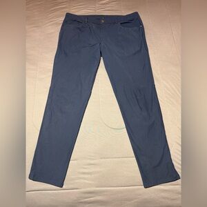 LULULEMON ABC Slim Fit Utilitech Pants Blue Jeans Stretch Mens 38x32